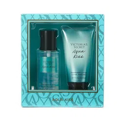 Victoria's Secret Aqua Kiss Set Of 2 Fragrance Mist & Lotion Gift Set - 75 ml Each-6