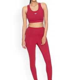 STRCH Women High Rise Ankle length Training or Gym Tights-55