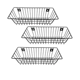 Wall Mount Rect Storage Basket-22