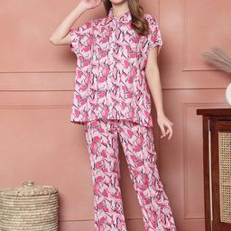 Kanvin Women Pure Cotton Night suit-image-65