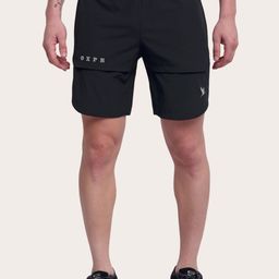OXPECKER Men Regular Fit Mid-Rise Above Knee Sports Shorts-picture-15