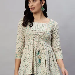 KBZ Floral Print Cotton Top-picture-32