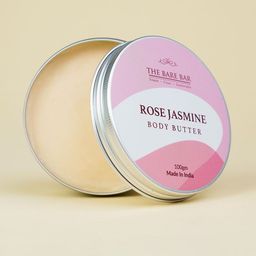 The Bare Bar Rose Jasmine Body Butter With Shea Butter - 100 g image 3