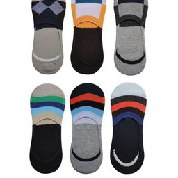 VOICI Pack of 6 Loafer No-Show Invisible Socks-image-73