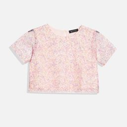 Allen Solly Junior Girls Floral Printed Cotton Top-image-86
