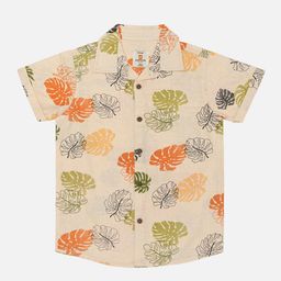 Bodycare Kids Boys Printed Cotton Casual Shirt-image-54