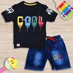 BAESD Boys Printed T-shirt with Shorts-picture-16