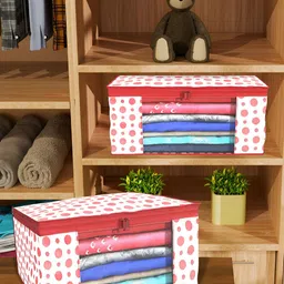 Aura Red Set of 6 Regular Multi-Utility Organisers image 2