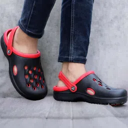 Kook N Keech Men Black Clogs-picture-52