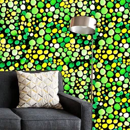 ArtzFolio Printed UV-Resistant Anti-Bacterial Watercolor Dots Peel & Stick Wallpaper-image-43