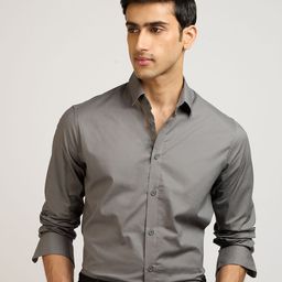PB & J Spread Collar Classic Cotton Shirt-image-9