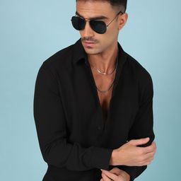 THE BEETEL HOUSE Men Spread Collar Standard Relaxed Fit Casual Shirt-image-24