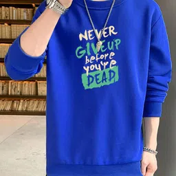 StyleCast x Revolte Men Printed Round Neck Sweatshirt-picture-33