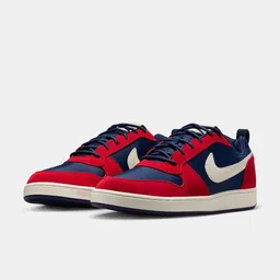 Nike Court Borough Low Premium Men Colourblocked Lace-Ups Sneakers-image-94