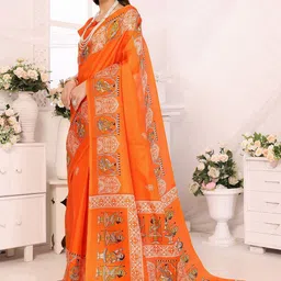 KALINI Ethnic Motifs Art Silk Saree-picture-56