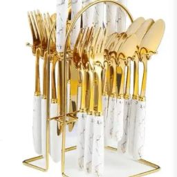 Ceramic, Stainless Steel Cutlery Set-20