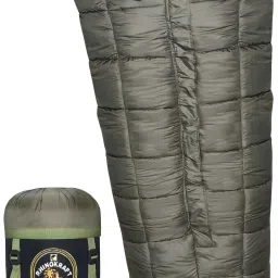 Warriors Olive Detachable Inner Fleece Liner ! 6 Layers ! XXXXL Size Temp -20c Sleeping Bag-image-3