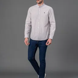 Red Tape Men Opaque Striped Casual Shirt-image-73