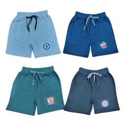 Shajiv Pack Of 4 Boys Regular Fit Mid-Rise Outdoor Shorts-28