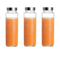 SOMIL Set Of 3 Glass Water Bottle-image-85