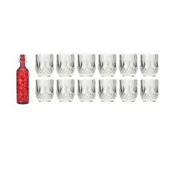 SOMIL Red Glass Airtight Can Bottle-image-29