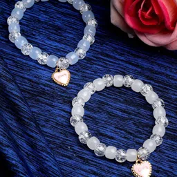 Stoln Girls 2 Crystals Wraparound Bracelet-picture-38