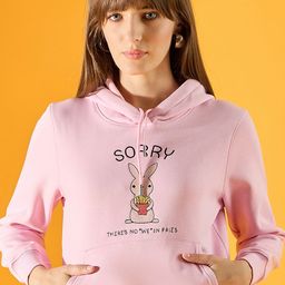 98 Degree North Women Graphic Embroidered Hood Fleece Pullover Sweatshirt-image-94
