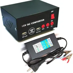12 Volt DC to AC Converter 12v DC Converter Charger Solar DC SMPS Power Supply 12v DC to AC Converter with UPS Battery Charger 12 Volt DC to AC Solar Converter Square Wave Inverter-17