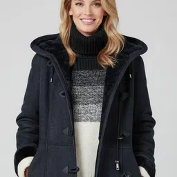 Mast & Harbour Hooded Cotton Shoulder Tabs Woven Jacket-picture-26
