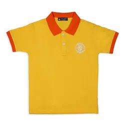 Little Marco Boys Polo Collar Applique T-shirt-26