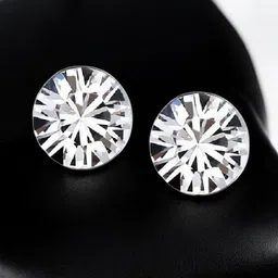 The Roadster Lifestyle Co Austrian CZ Studded Stud Earrings-18