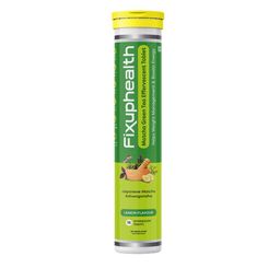 Fixuphealth Matcha Green Tea Tablets - 15 Effervescent Tablets - Lemon Flavor-26