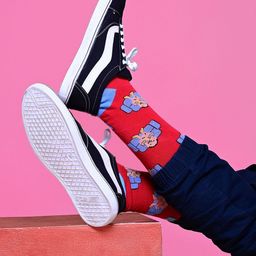 Lazy Bums Patterned Above Ankle Length Socks image 3