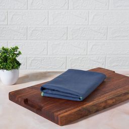Living scapes by Pantaloons Blue & Green Pure Cotton Hand Towel-image-90
