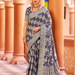 DIVASTRI KARIMA Ethnic Motifs Woven Design Saree-picture-48