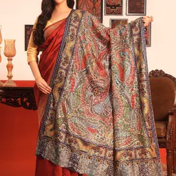 Pashmoda Women Paisley Embroidered Shawl-picture-49