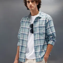 WROGN Men Checked Long Sleeve Shirt-picture-15