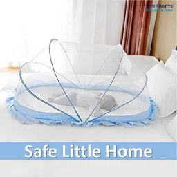probeez Nylon Kids e Baby Mosquito Net, Bottomless Net for Infants, for Safe Mosquito Net image 2