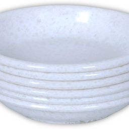 kaku Melamine Serving Bowl Saucer – Melamine bowl, Multipurpose, Elegant Round Shape for Home & Kitchen Use Disposable image 3