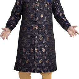 XEPON Self Design Sherwani-image-83