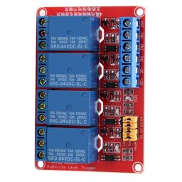 24V 4 Channel Relay Module Trigger With Isolated Support High and Low Level Trigger - RS666124V 4 Channel Relay Module Trigger With Isolated Support High and Low Level Trigger - RS6661 image 5
