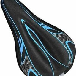Gel Bike Seat Cover, Bicycle Saddle Pad, Extra Gel Cushion, Fits Narrow/Slim Seats Bicycle Seat Cover Free Size-25