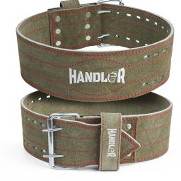 Real Leather 8mm Thick PowerLifting back Pain support Squatting Fitness Gym Belt Weight Lifting Belt-image-53