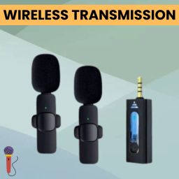 K35 Wireless Mic With Collar Microphone forYoutube/Voice Recording/InterviewZ116 Microphone-image-87