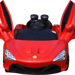 Made in india red Maclaren with double battery for kids of 1-6years Car Battery Operated Ride On-12