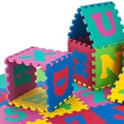 kids Plastic Builda Colorful Blocks Puzzle Learning Game for Kids (Puzzle Learning Game 44ing Blocks Bag Gift Toy (Multicolor)-image-34