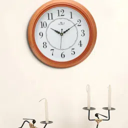 horo Orange Analog Wall Clock-picture-40