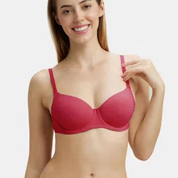 Jockey Wired Padded Soft Touch Medium Coverage Multiway Backless Bra-1832 image 4