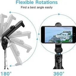 Infinite Digital Bluetooth Selfie Stick with Wireless Remote And Extended Tripod Stand Bluetooth Selfie Stick image 2