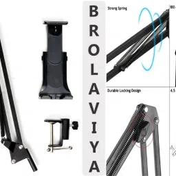 BROLAVIYA Lazy Arm Bracket for Both Mobiles and Mobile Holder image 5